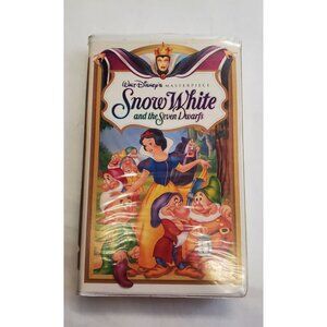 Snow White and The Seven Dwarfs VHS Tape - Walt Disney Masterpiece